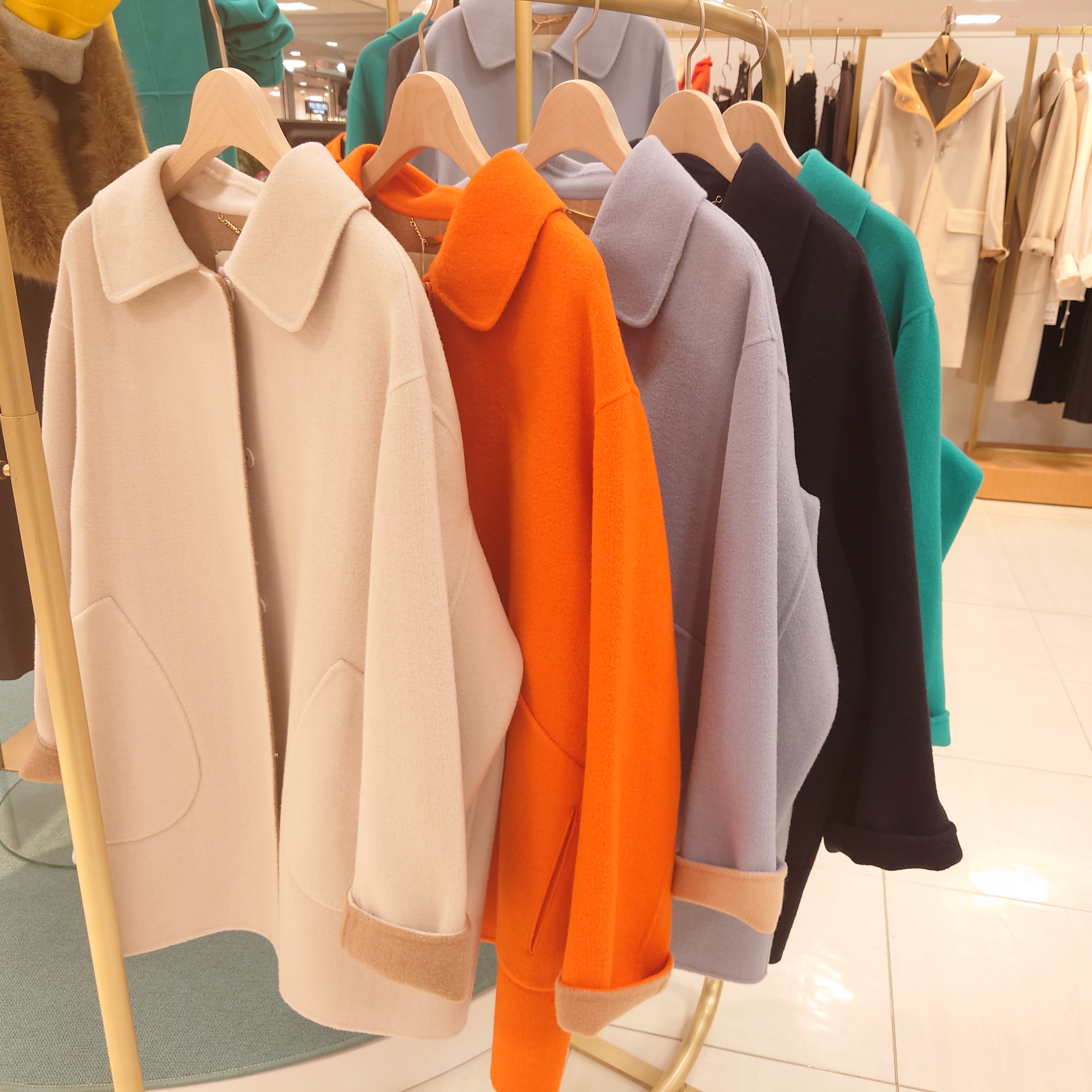カシミヤ混ウールリバーコート | ショップブログ | 東急百貨店