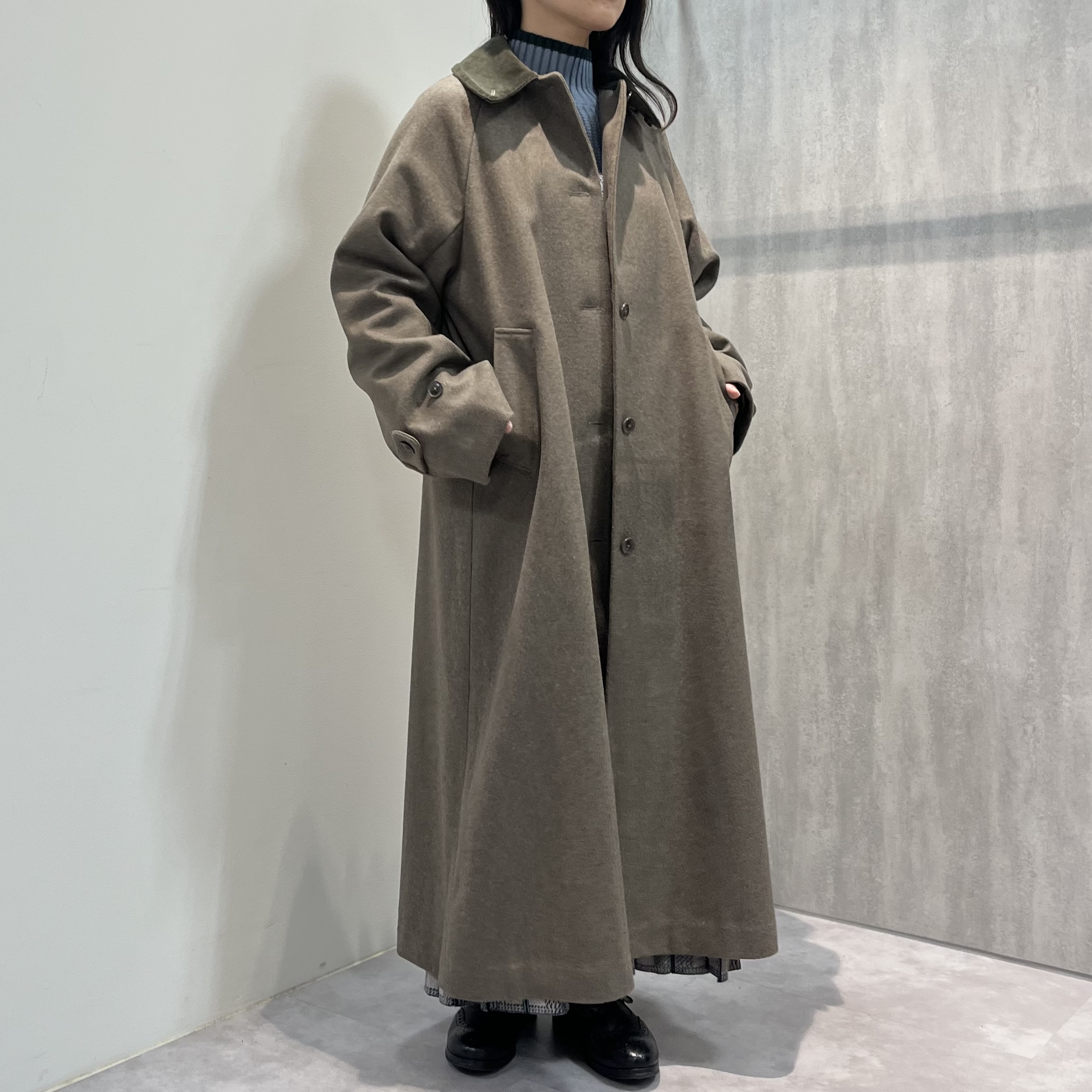 新到着 ◇コーデュロイ衿ステンカラーコート◇ | ショップブログ | 東急 ジャケット・アウター